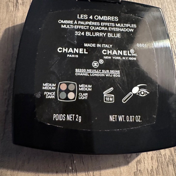 CHANEL Eyeshadow Palette - Teal and Neutral Tones - Picture 2 of 3